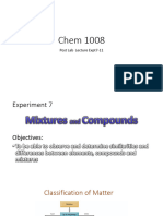 Chem 1008 Post Expt 7 to 11 [Autosaved]