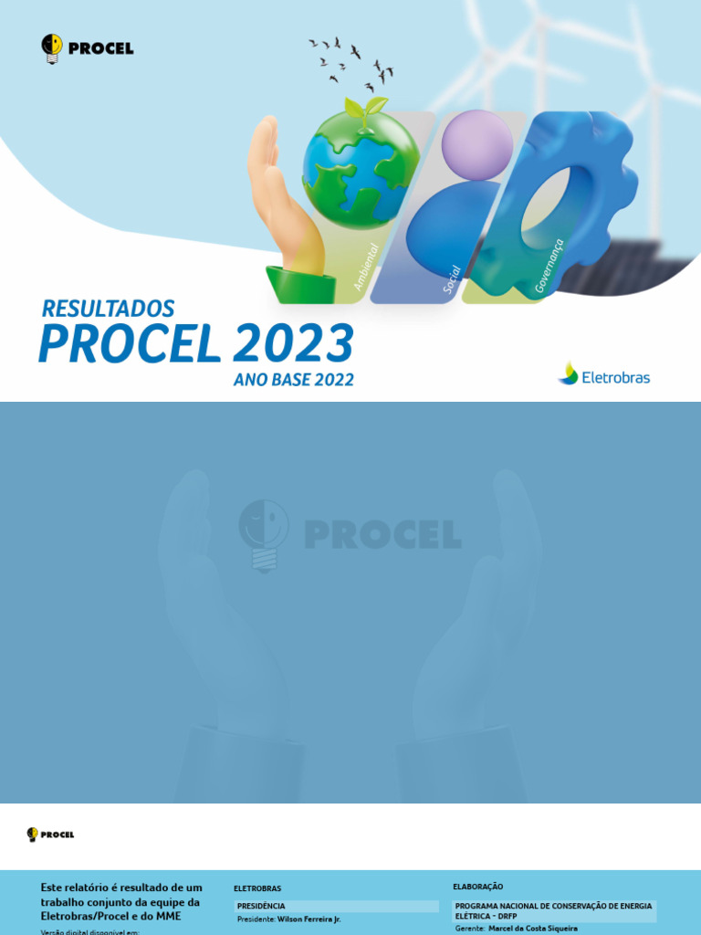 Resultados Procel 2023: Eficiência Energética | PDF | Governança ...