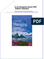 (Download PDF) Essentials of Managing Stress Fifth Edition Seaward Online Ebook All Chapter PDF