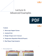 Lecture 6 Ansys Mechanical APDL Advanced Examples