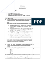 Tugas 1 Matematika