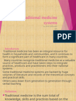 Traditional Medicine Systems