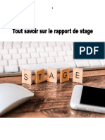 rapport de stage 