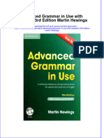 [Download pdf] Advanced Grammar In Use With Answers 3Rd Edition Martin Hewings online ebook all chapter pdf 