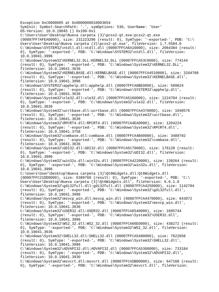 Windows Error 0xC0000005 Analysis | PDF | Microsoft Software ...