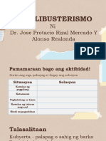 EL FILIBUSTERISMO CHAPTER 2