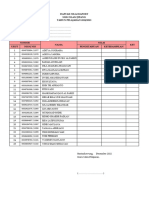 Form Daftar Nilai Raport