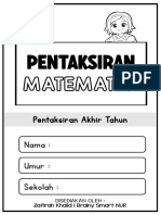 Pentaksiran Matematik FREE