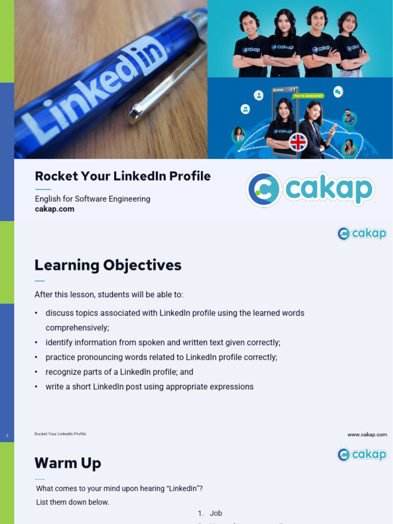 Optimize Your LinkedIn Profile Skills | PDF | Linked In | Bootstrap ...