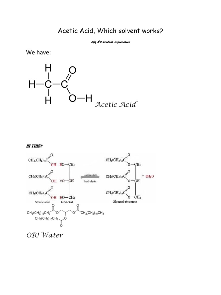 62 List Acetic Acid Chemical Book for Learn