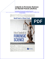 [Download pdf] Ethical Standards In Forensic Science 1St Edition Harold Franck Author online ebook all chapter pdf 