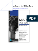 [Download pdf] Mysql Crash Course 2Nd Edition Forta online ebook all chapter pdf 