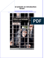 [Download pdf] Ethics And Animals An Introduction Gruen online ebook all chapter pdf 
