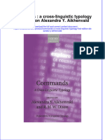 ebookfiledocument_733[Download pdf] Commands A Cross Linguistic Typology First Edition Alexandra Y Aikhenvald online ebook all chapter pdf 