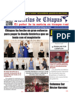 Periódico Noticias de Chiapas, Edición Virtual Jueves 16 de Mayo de 2024