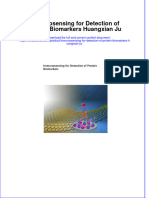 (Download PDF) Immunosensing For Detection of Protein Biomarkers Huangxian Ju Online Ebook All Chapter PDF