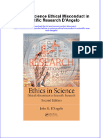 [Download pdf] Ethics In Science Ethical Misconduct In Scientific Research Dangelo online ebook all chapter pdf 