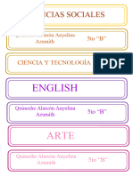 Ciencias Sociales: English