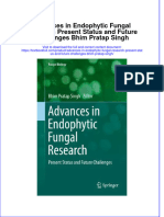 [Download pdf] Advances In Endophytic Fungal Research Present Status And Future Challenges Bhim Pratap Singh online ebook all chapter pdf 