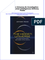 (Download PDF) The Hidden Universe An Investigation Into Non Human Intelligences Anthony Peake Online Ebook All Chapter PDF