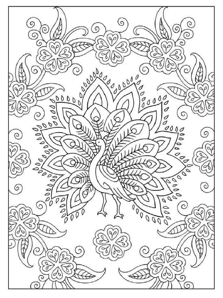 Mewarnai Motif Batik Merak Pdf