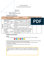 SESIÓN DE APRENDIZAJE PATRONES DE REPETICION