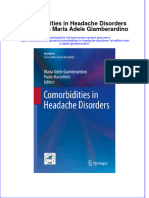[Download pdf] Comorbidities In Headache Disorders 1St Edition Maria Adele Giamberardino online ebook all chapter pdf 