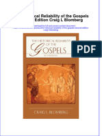 [Download pdf] The Historical Reliability Of The Gospels Second Edition Craig L Blomberg online ebook all chapter pdf 