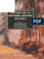 Historia de La Reforma Agraria en Chile