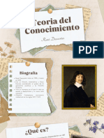 RenéDescartes - Teoría Del Conocimiento