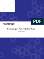 FortiManager 6.4.3 Administration Guide