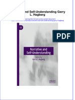 [Download pdf] Narrative And Self Understanding Garry L Hagberg online ebook all chapter pdf 