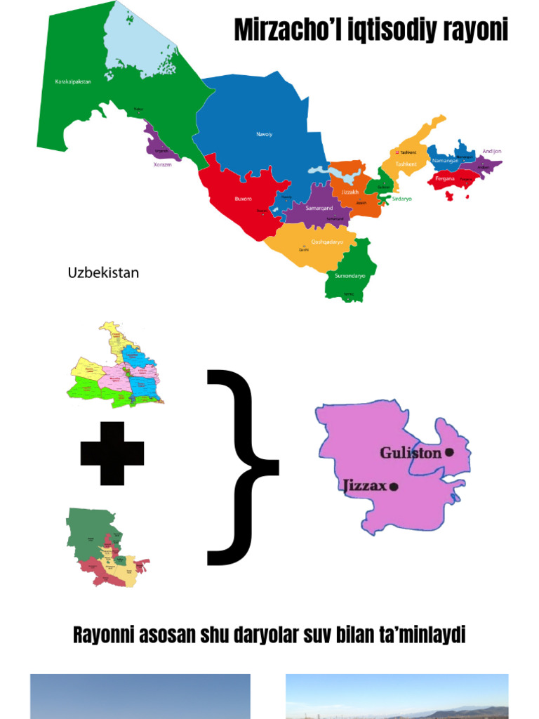 Mirzacho'l Iqtisodiy Rayoni | PDF