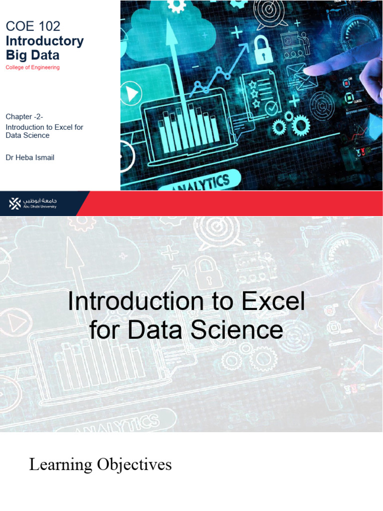 Introduction To Excel For Data Science | PDF | Microsoft Excel ...