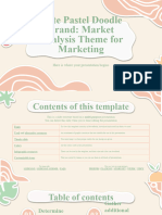 Cute Pastel Doodle Brand - Market Analysis Theme For Marketing by Slidesgo