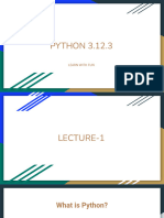 Py Lecture-1