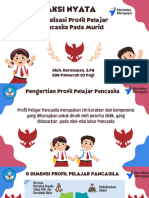 Aksi Nyata Sosialisasi Profil Pelajar Pancasila Pada Murid