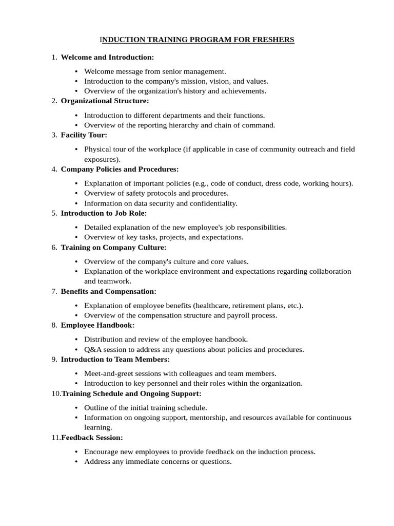 WHAT IS INDUCTION TRAINING IN HUMAN RESOURCE MANAGEMENT visual data 2
