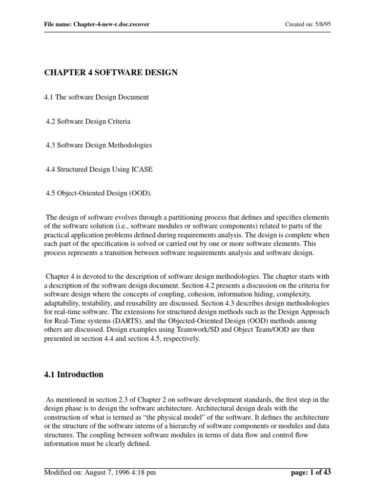 Chapter 4 | Download Free PDF | Class (Computer Programming) | Modular ...