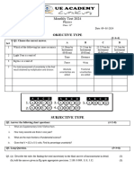 Physics part 1 Monthly