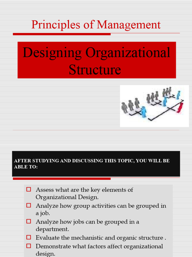 CH 11 Designing Organizational Structure | PDF | Organizational ...