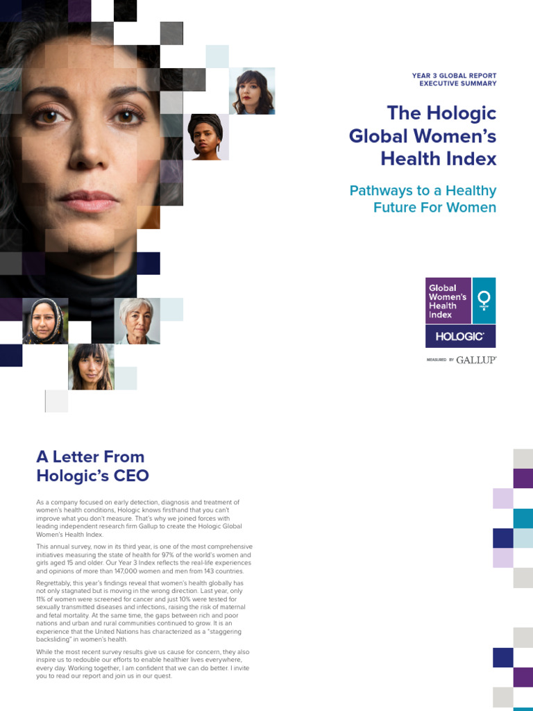 Hologic Global Women's Health Index 2023 | PDF | Women's Health ...