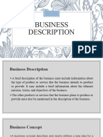Business Description