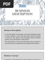 Business Description