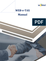 Web-e-TAX Manual ITR 6