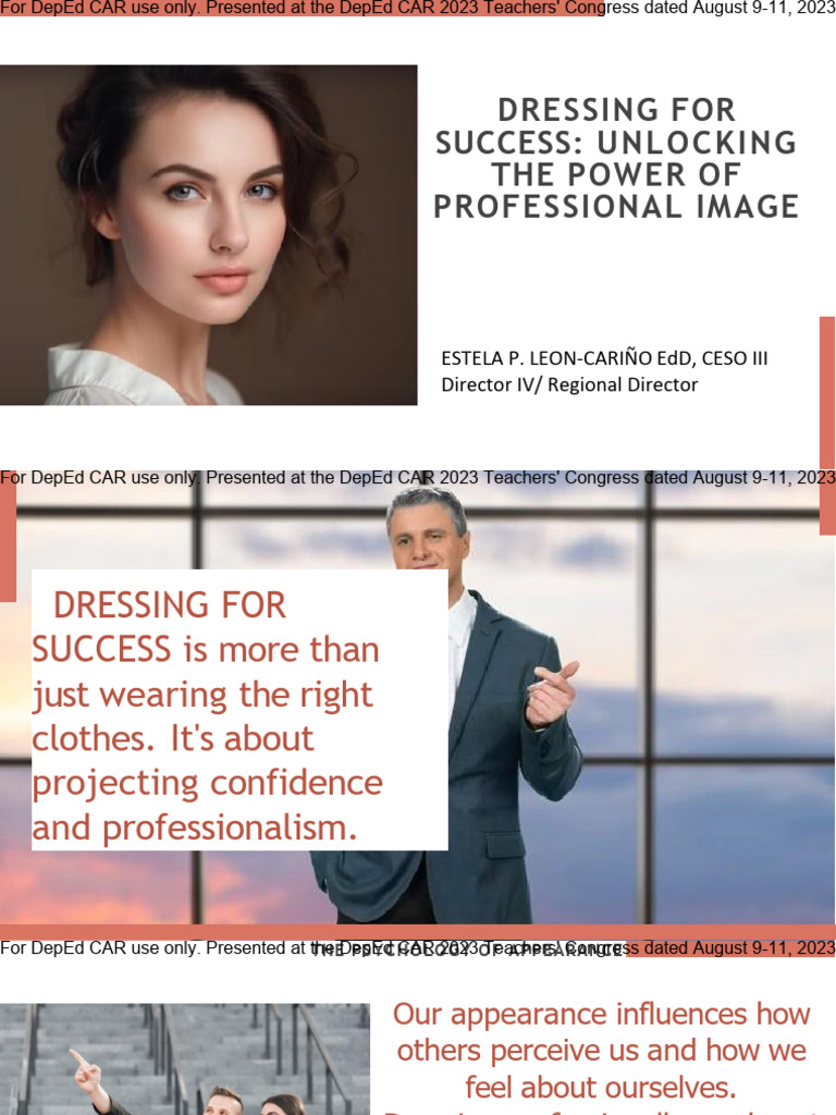 The Power Of Dressing For A Successful Meeting