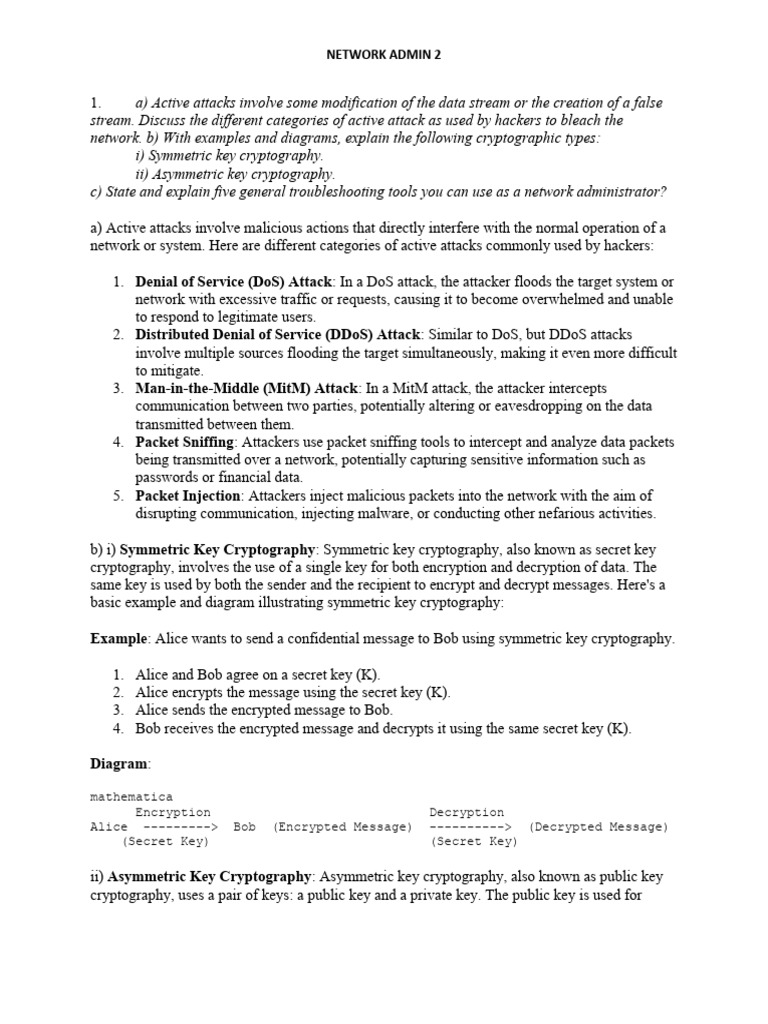 Network admin 2 pdf computer network security