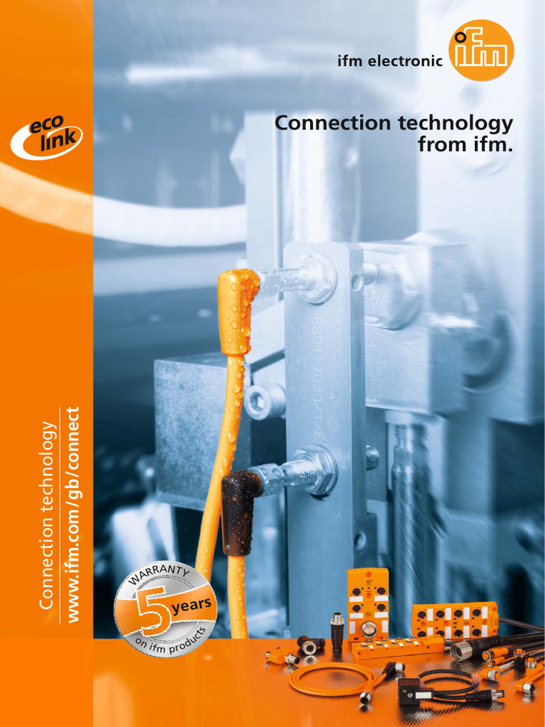 Ifm Connection Technology GB | PDF | Electrical Connector | Ac Power ...