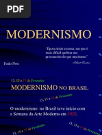 Modernismo Fases
