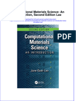 (Download PDF) Computational Materials Science An Introduction Second Edition Lee Online Ebook All Chapter PDF